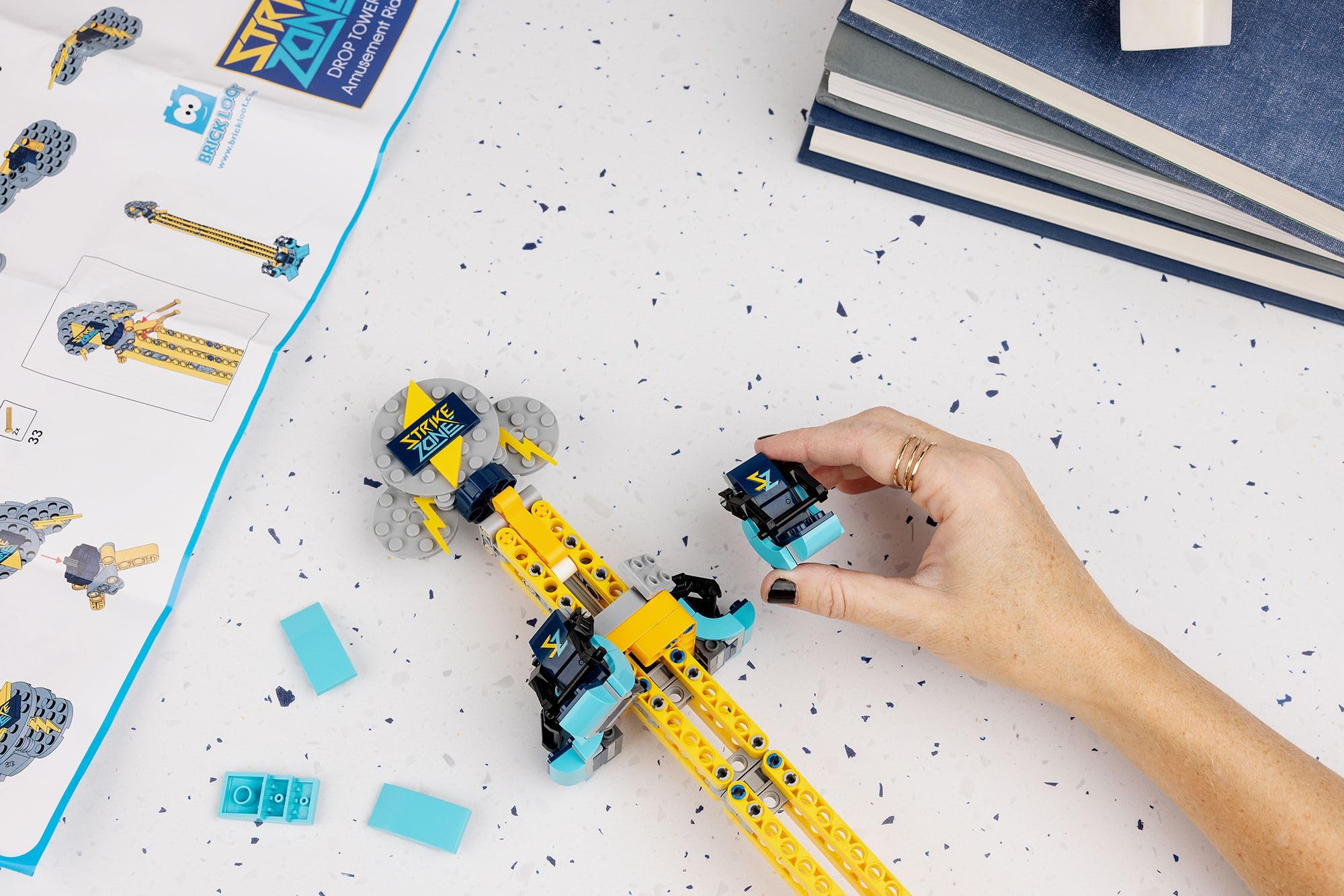 Brick Loot Strike Zone compatible with LEGO brands for limitless customization.