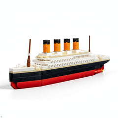 Brick Loot Titanic Building Set assembly progress invites focused, step-by-step play and learning