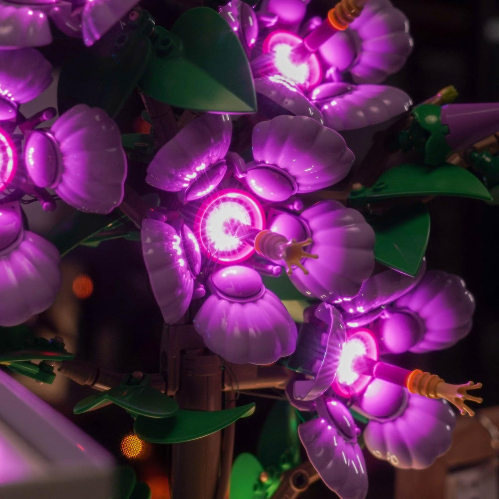 BrickBling step-by-step installation guide for Hibiscus lighting.