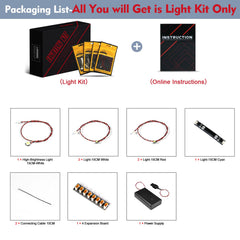 Step-by-step video guide helps you install the lighting kit with confidence.
