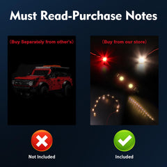 BrickBling LED Bronco installation guide helps precise placement.