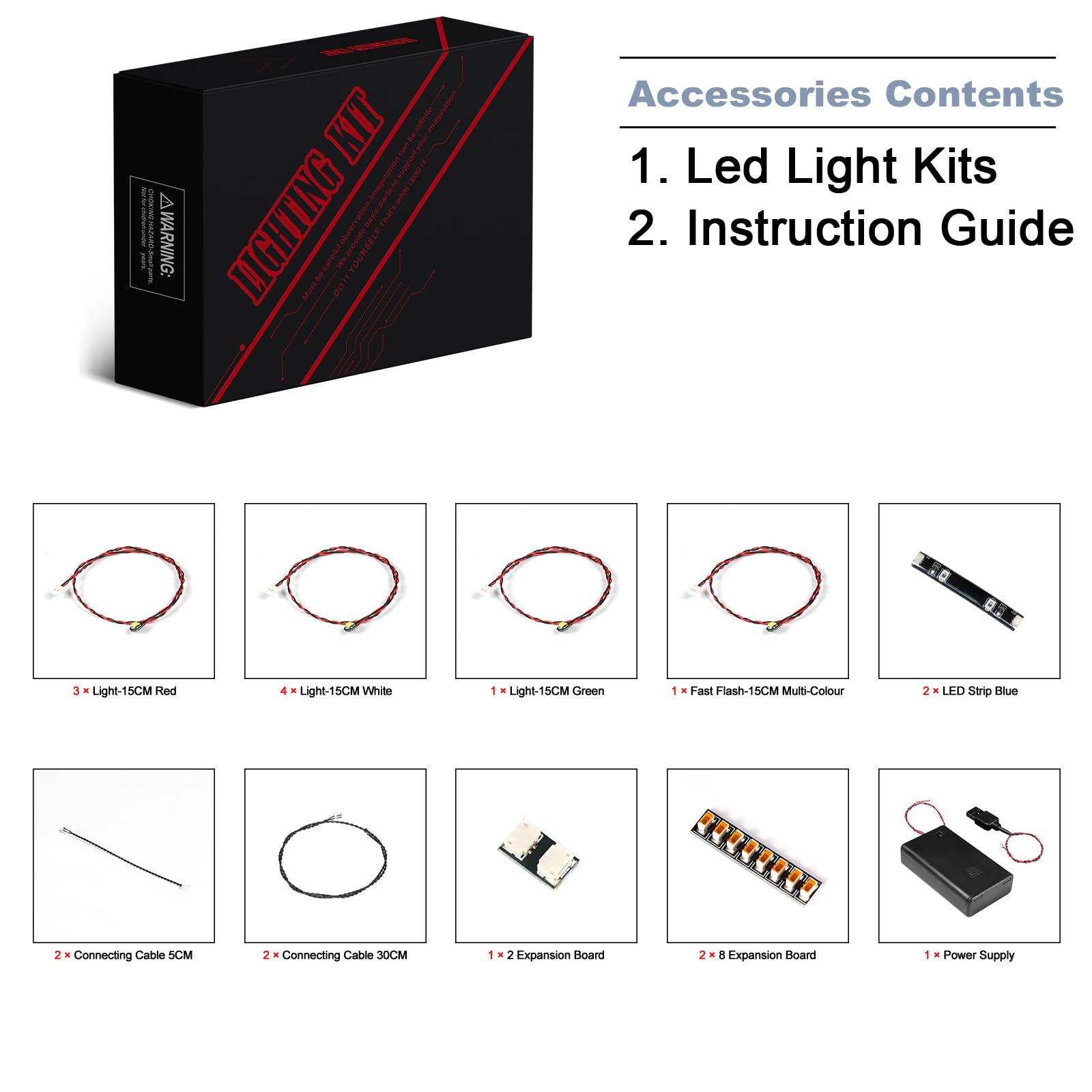 Installation guide for BrickBling LED light on R2-D2
