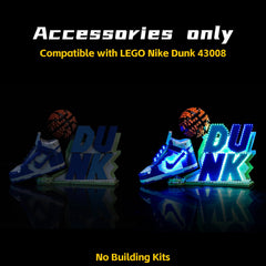 BrickBling LED light touch-control panel for easy power and brightness adjustment