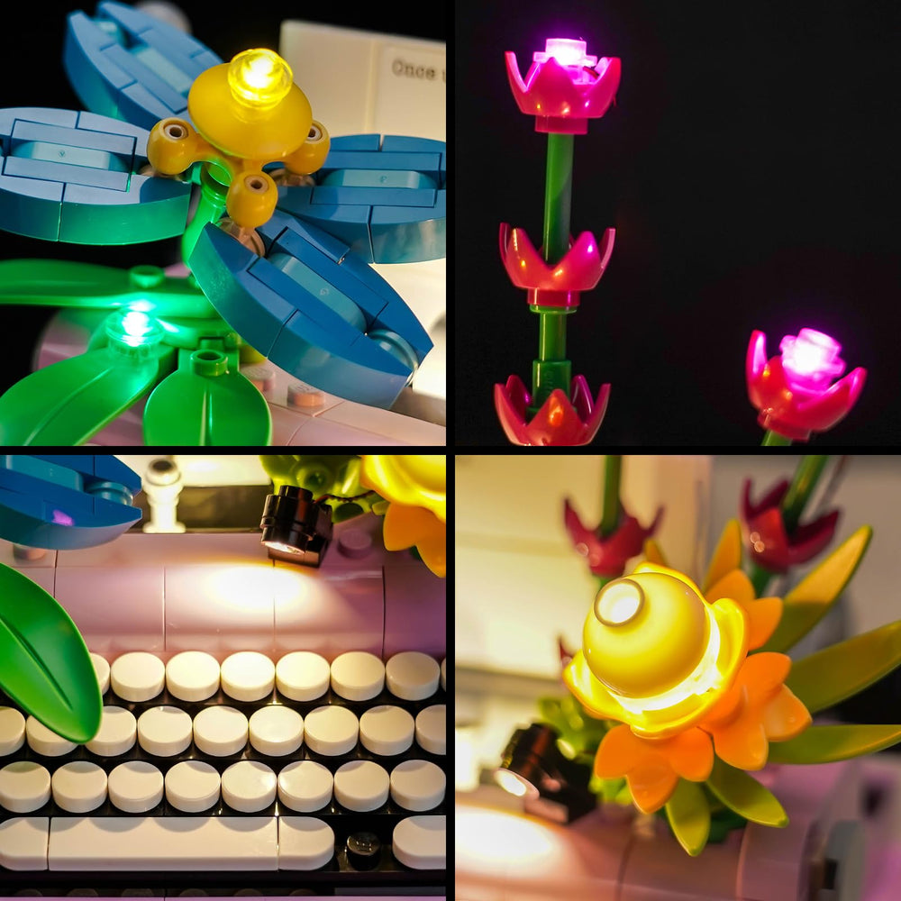 BrickBling LED light powered by USB and power bank options