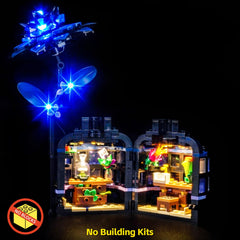 BrickBling LED lighting kit compatible with Lego 76784 for safe setup.