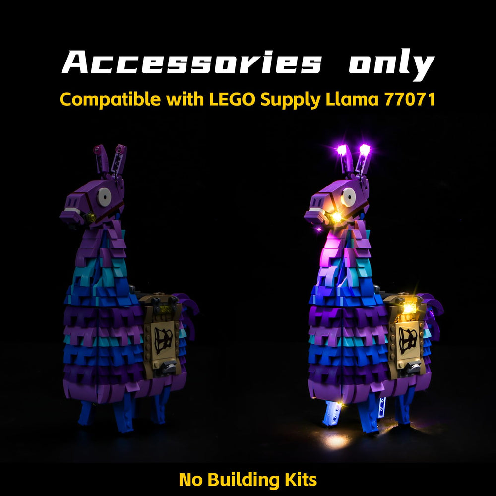 BrickBling LED kit with step-by-step video guide for easy installation.
