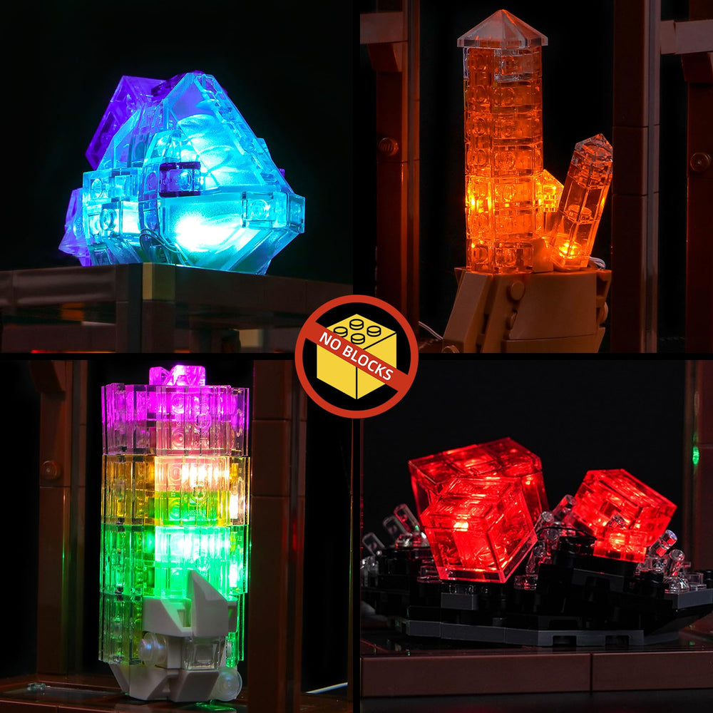BrickBling LED wiring integrates neatly with bricks for easy installation
