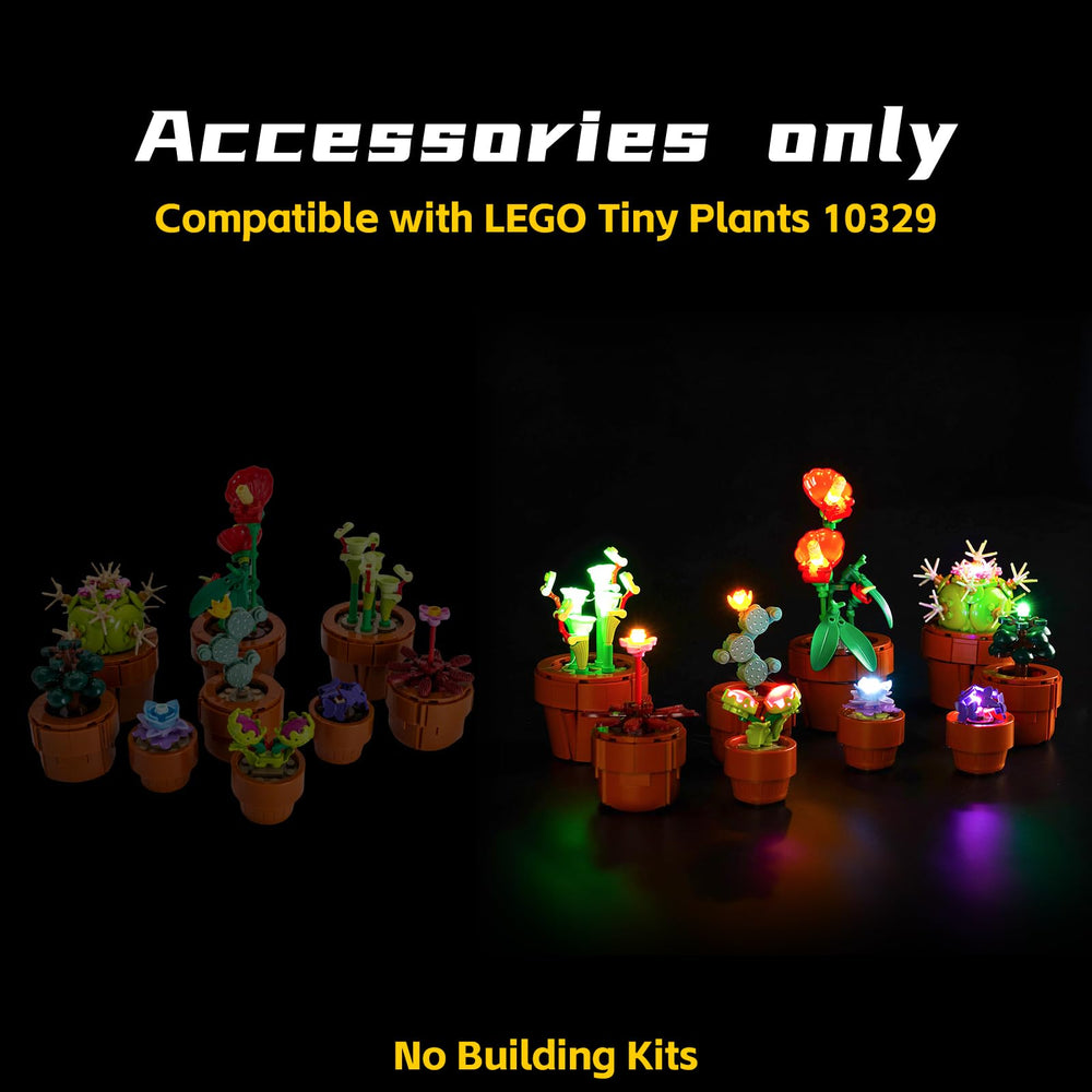 BrickBling LED-light kit wires are discreet, keeping your model safe.
