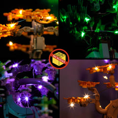 BrickBling uses ABS and copper materials for safe, durable lighting