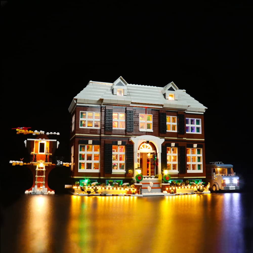 BrickBling USB-powered light kit adds life to the Home Alone set
