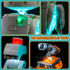 BrickBling wall-e-eve power supply setup provides safe, steady LEDs for lasting display.