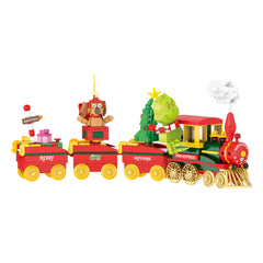 Brickcraft colorfully detailed train cars perfect for display and multi-car railway builds.