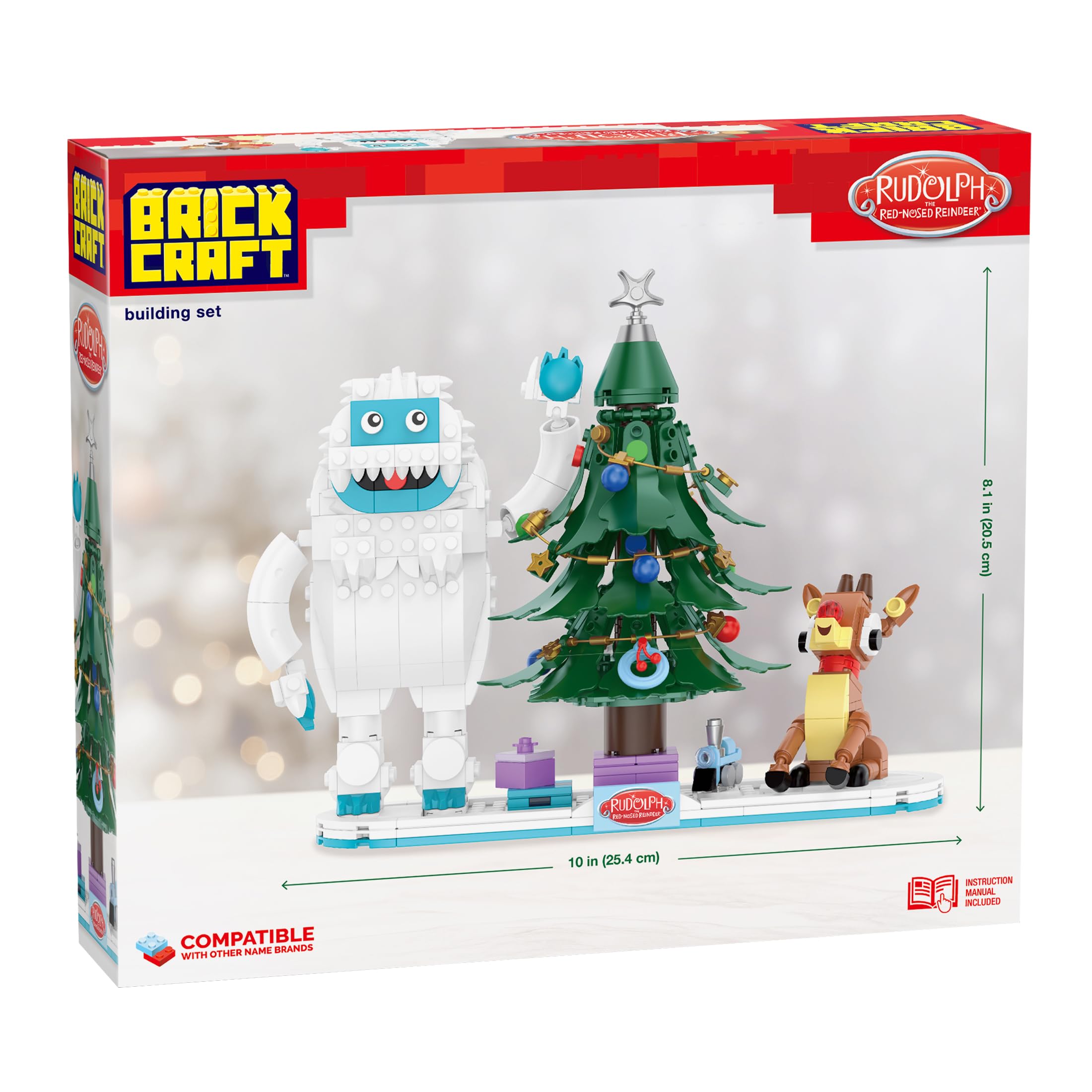 Brickcraft compatible bricks ensure secure connections across sets.