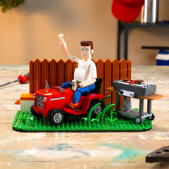 BrickCraft King of the Hill brick set, nostalgic collectible for fans.