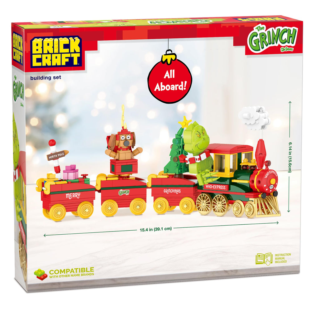 Brickcraft officially licensed Seuss logo confirms authentic Dr. Seuss collaboration.