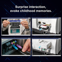 BRICKKK floppy disks and CD-ROMs, nostalgic collectibles that spark conversation.