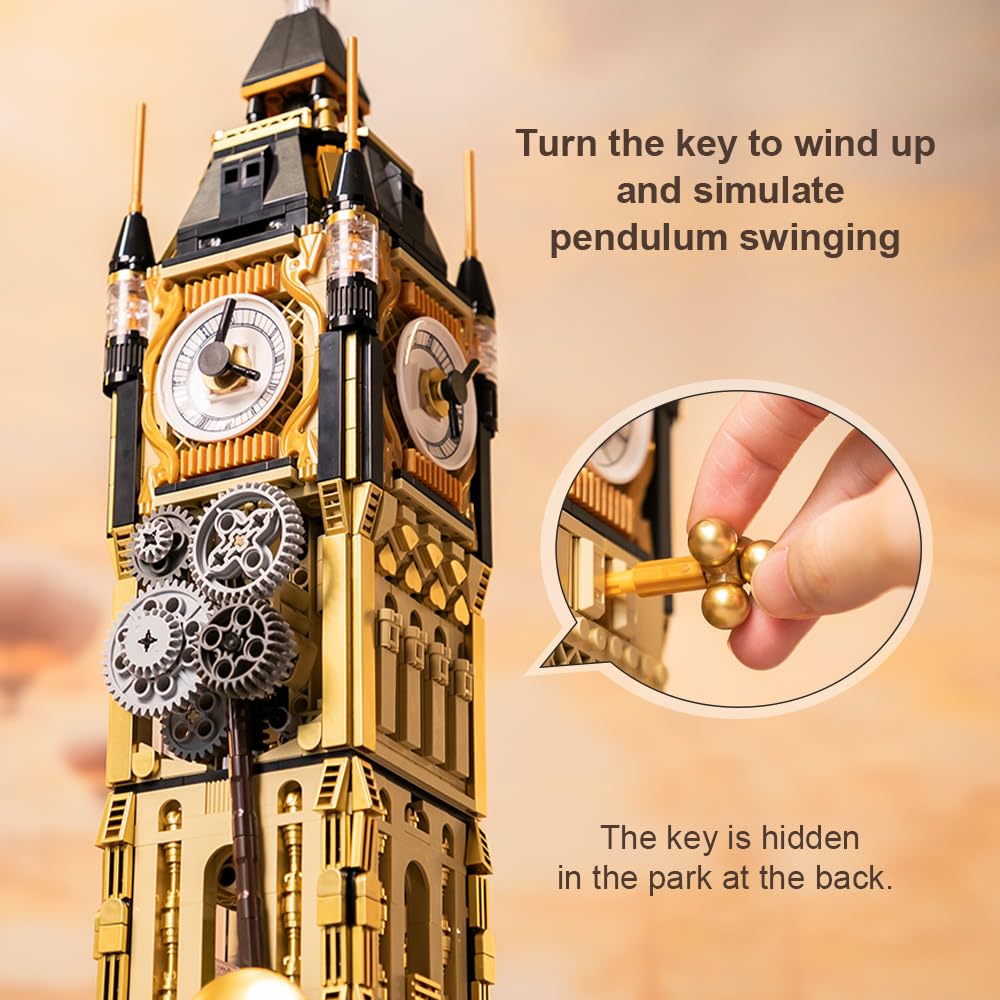 BRICKKK Pantasy Big Ben phone box miniature highlights iconic London visuals for collectors