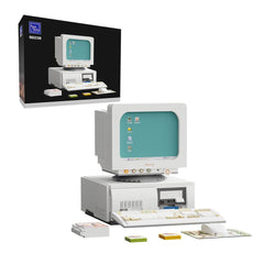 BRICKKK Retro Computer Building Blocks Set showcases nostalgic display-ready build.