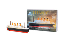 LEGO-compatible brick system from Brick Loot Titanic for creative expansions.