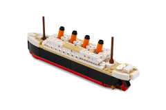 DIY puzzle assembly of the Titanic by Brick Loot for hands-on fun.