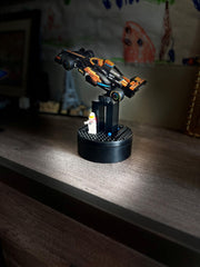 Infinity 360 tilt mount enables angled viewing for dramatic presentation.