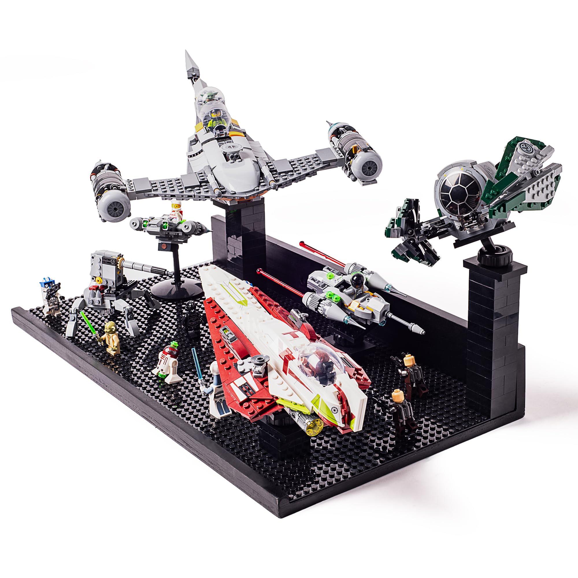 Brickmaster Displays two-pack setup ideal for twin wall displays