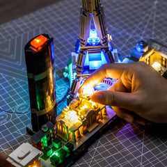 Brickshining detailed installation instructions help you set up quickly without exposed wires.