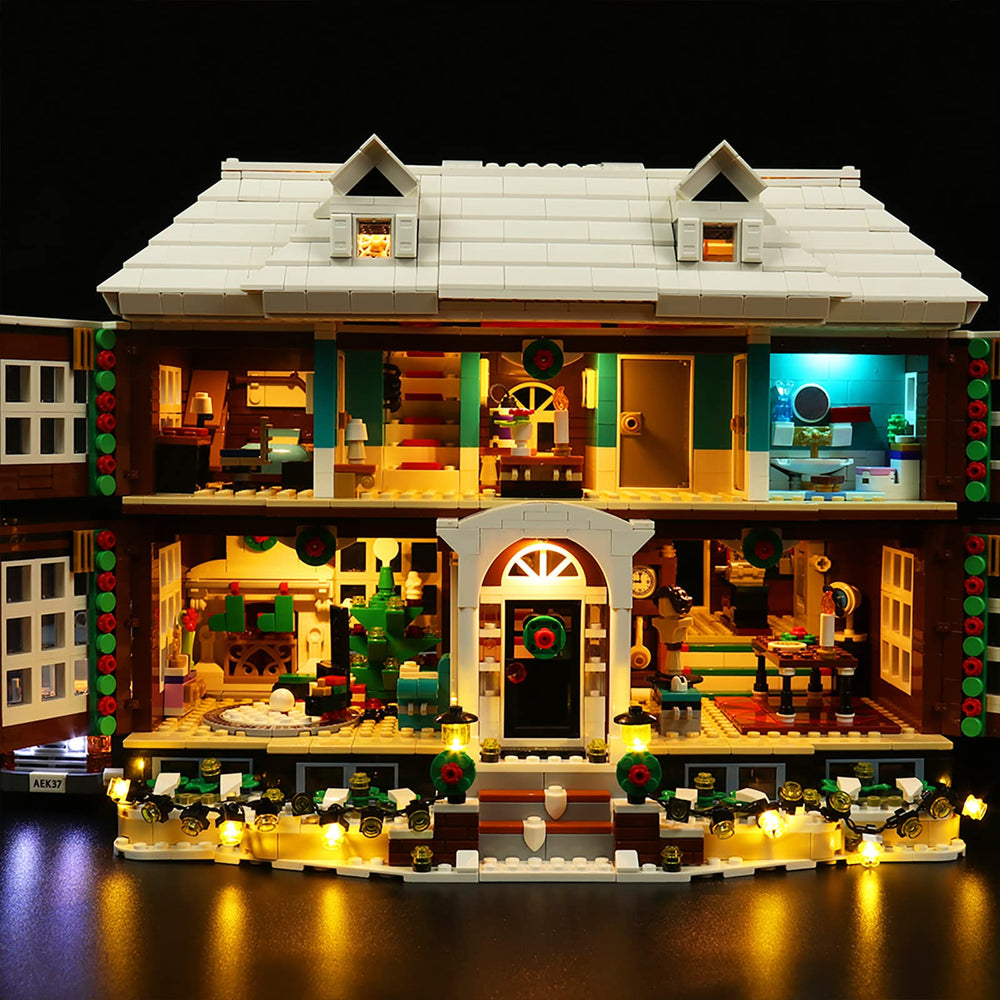 Brickshining exclusive accessories for Home Alone 21330 energize your display