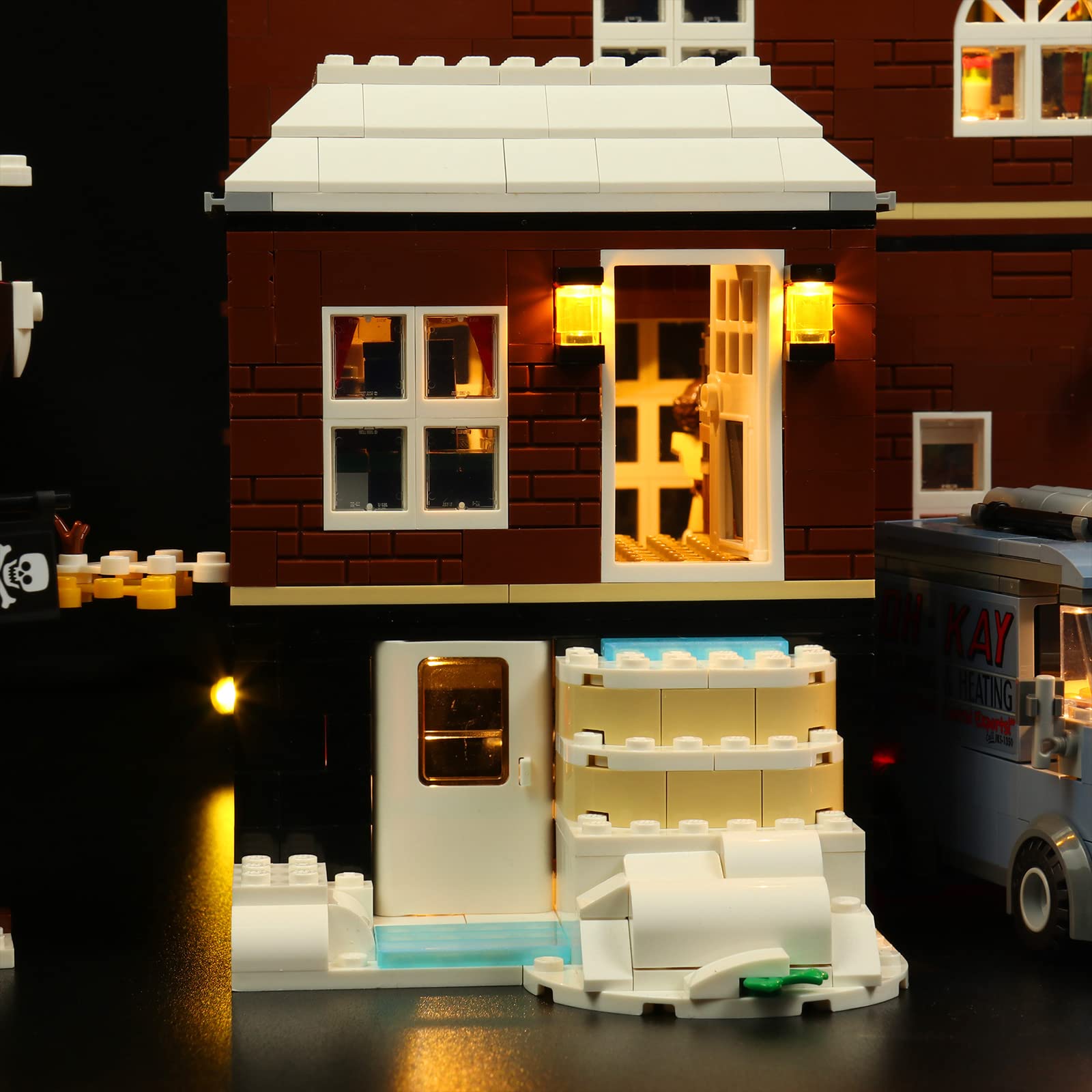 Brickshining heat-resistant ABS copper LEDs deliver safe, durable illumination