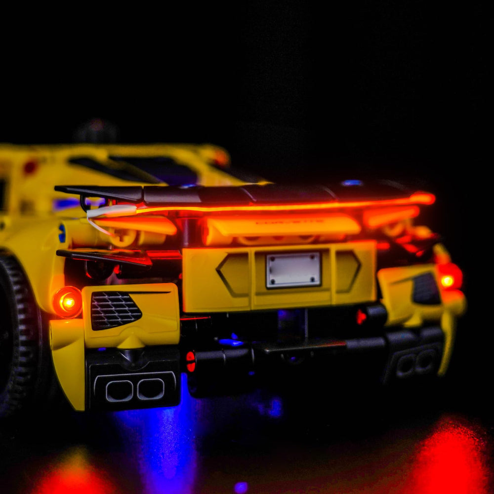 Brickshining 42205 lighting powered by AAA or USB for flexibility