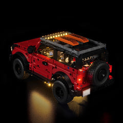 Brickshining LED lighting in room ambience, dramatic effect for display area.