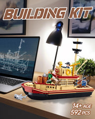 BrickTribe fishing boat control room detail highlights authentic features for immersion