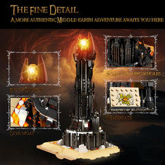 BrickTribe Glowing Lord Castle Spire Detail highlights architecture and collectability
