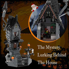 BrickTribe Haunted Mansion interior rooms offer detailed setting for storytelling.