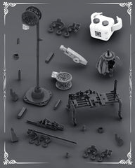 BrickTribe Knight Figure bench and scene elements boost room décor.