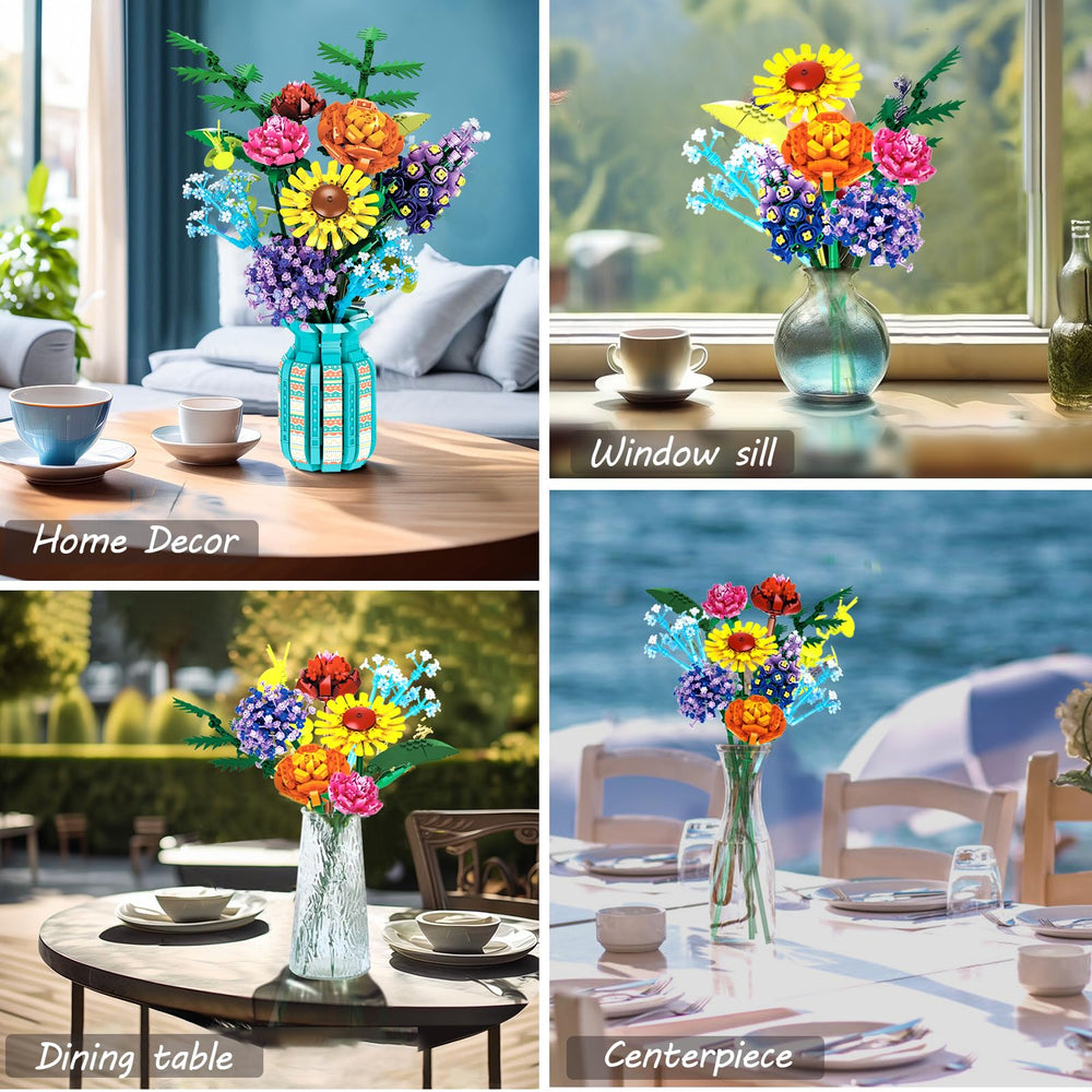 BrickTribe Lego Floral compatibility expands display options