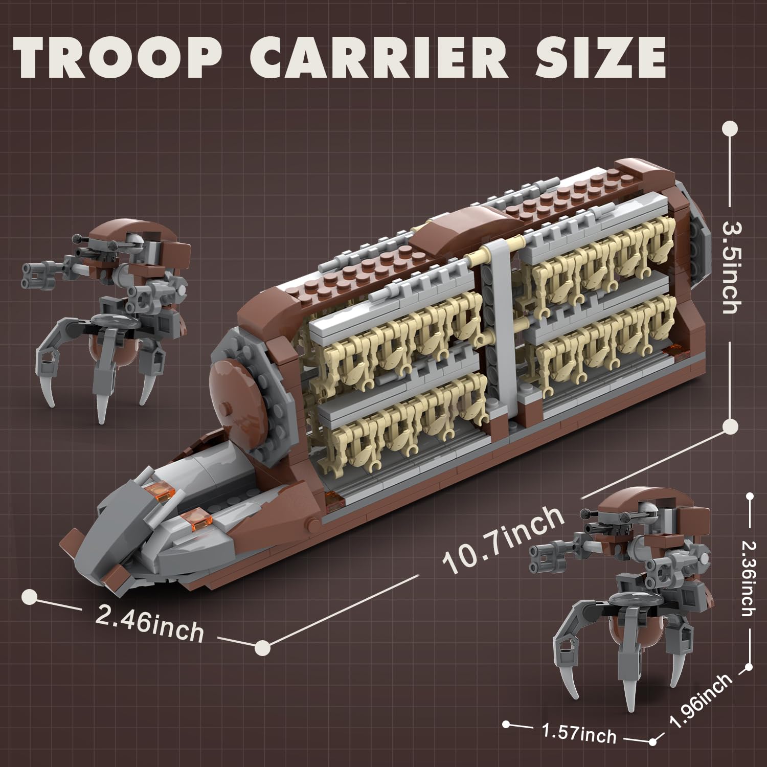 BrickTribe Star Fans Gift movie-inspired building set for collectors.