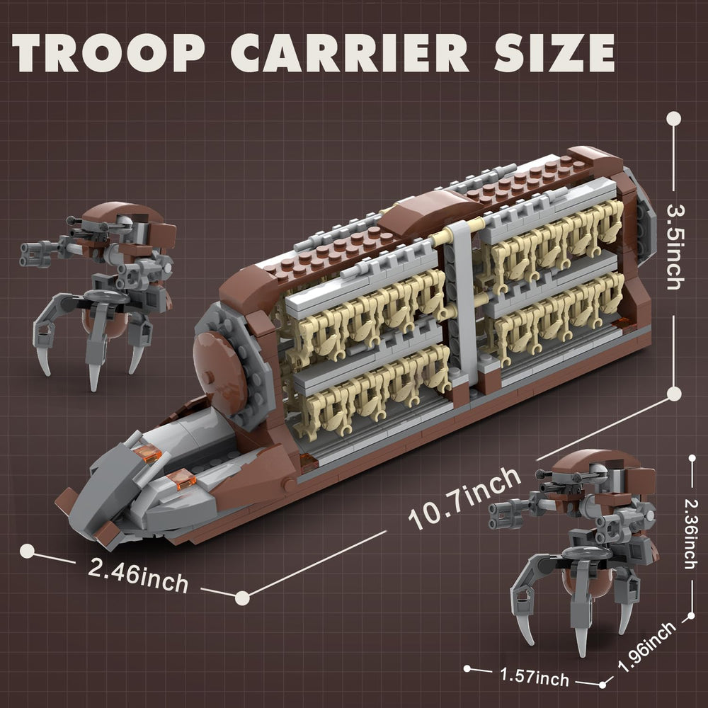 BrickTribe Star Fans Gift movie-inspired building set for collectors.
