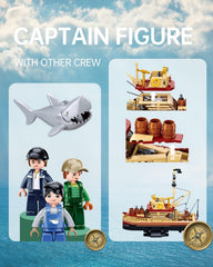 BrickTribe shark figure detail adds dramatic maritime realism