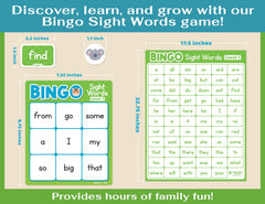 Bright Seed Games sight word poster for quick word recognition