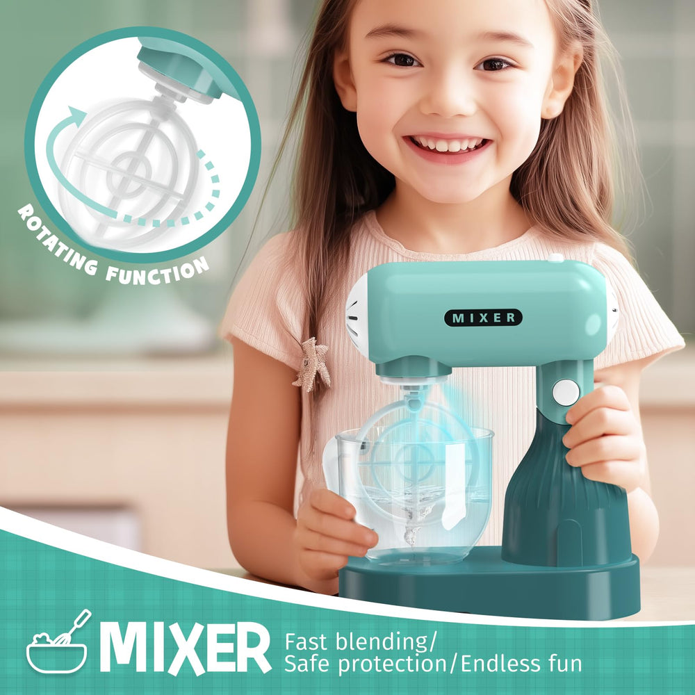 BRIGPICIOUS Kids Kitchen Food Accessories Set enhances imaginative meals.