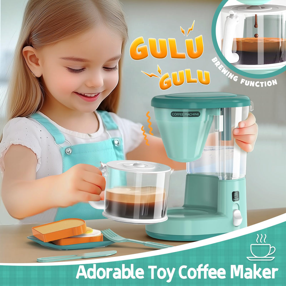 BRIGPICIOUS Kids Kitchen Toaster Toy with pop-up function for realism.