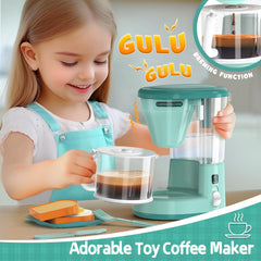 BRIGPICIOUS Kids Kitchen Toaster Toy with pop-up function for realism.