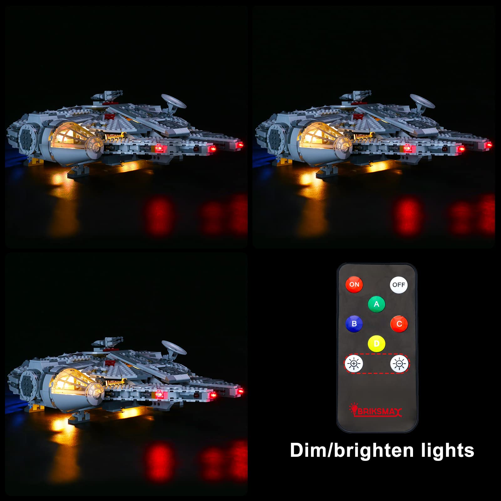 BRIKSMAX battery holder keeps setup ready for tabletop display without extra work.