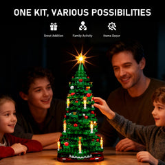 BRIKSMAX LED kit installation step demonstrates easy setup for LEGO 40573.