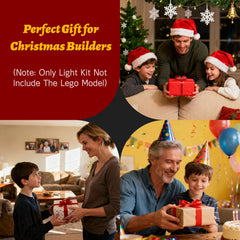 BRIKSMAX LED Lighting Kit packaging for LEGO 40573 set with LEDs included.