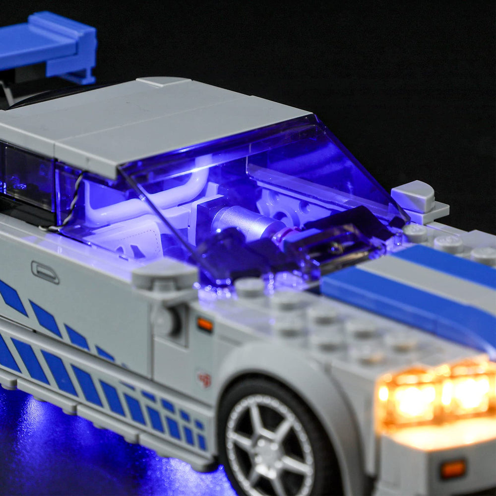 BRIKSMAX lighting kit ready for LEGO display once installed.