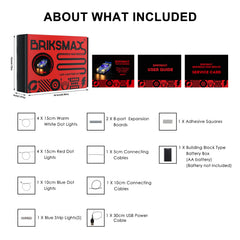 BRIKSMAX LED lighting kit packaging image demonstrates easy-to-use setup.