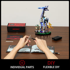 BRIKSMAX installation guide for Lego Horizon Tallneck lighting kit.