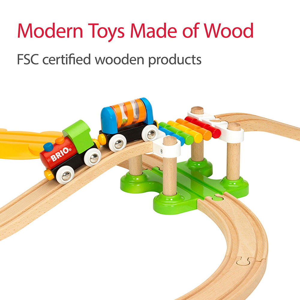 BRIO compatibility with other BRIO sets enabling expanding adventures